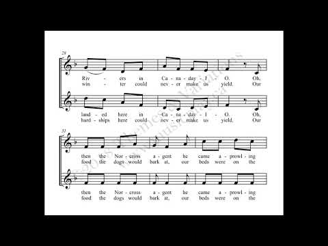 Canaday-I-O - Folk Songs for Choirs: Canadian Favourites