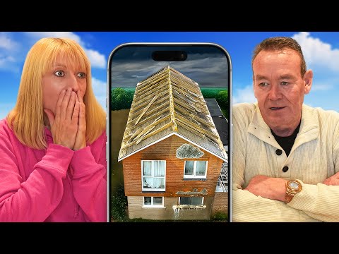 We DESTROYED our Parents Home and Built their DREAM ONE! Their Reaction!