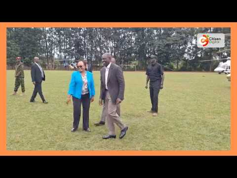 President Ruto, DP Kindiki in Kianyaga, Kirinyaga, for launch of Coffee Revitalisation Programme
