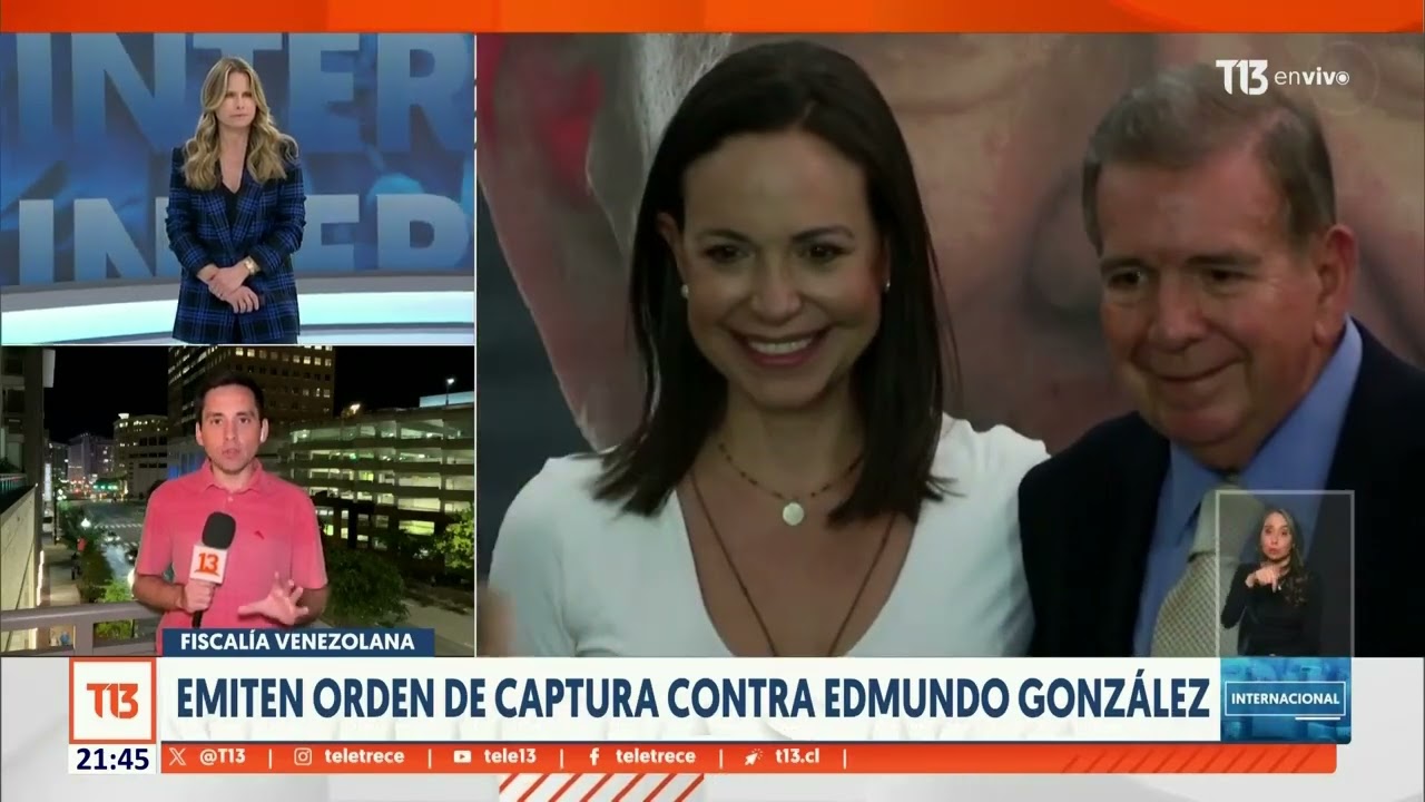 Emiten orden de captura contra Edmundo González en Venezuela