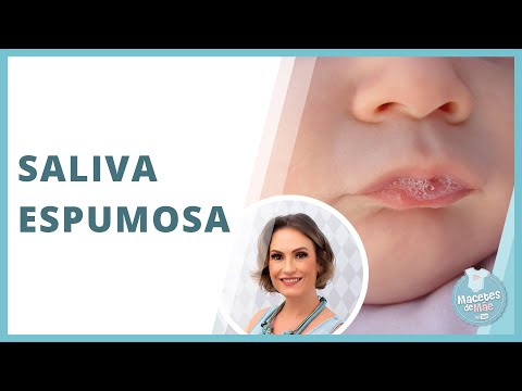 Saliva espumosa na boca do bebê - é normal? | MACETES DE MÃE