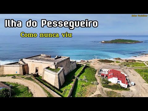 Ilha do Pessegueiro: Costa Alentejana com Drone e 4k