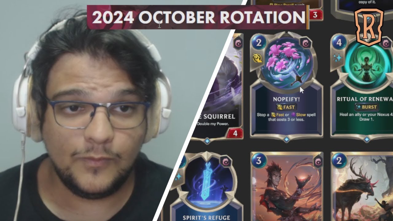 A ROTAÇÃO DE OUTUBRO CHEGOU | Legends of Runeterra