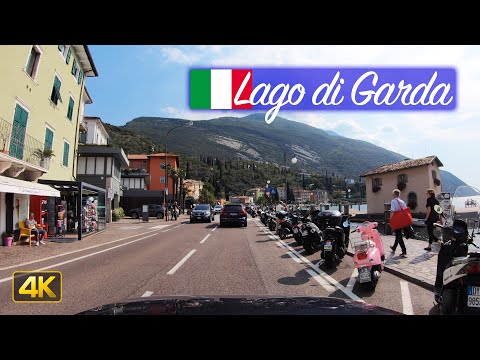Driver's View: Driving around Lago di Garda in Northern Italy 🇮🇹