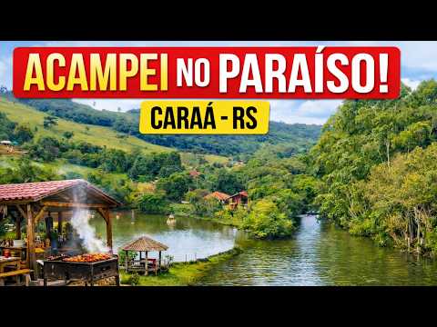 ✅ PRAINHA E CAMPING MEREGALLI / VOCÊ PRECISA CONHECER ESSE LUGAR NO CARAÁ RS! 🌴