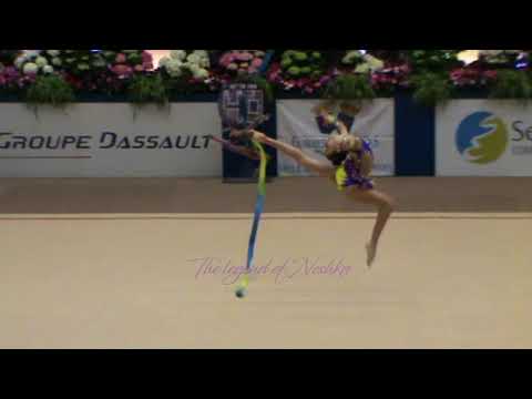 Natela BOLOTAEVA (GEO) ribbon - 2014 Corbeil AA