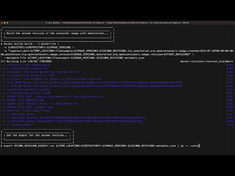 Managing Container Image Lifecycle Annotations with ORAS