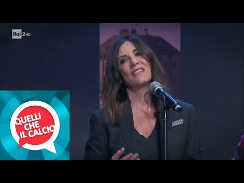 Paola Turci canta "L'ultimo ostacolo" - Quelli che il calcio 17/02/2019
