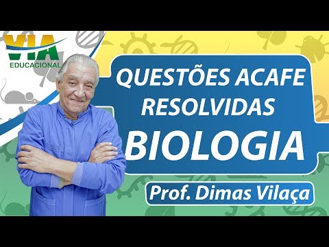 Questões da ACAFE resolvidas: Biologia 01