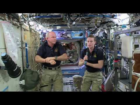 Space Station Crew Talks with Kentucky Students, Officials