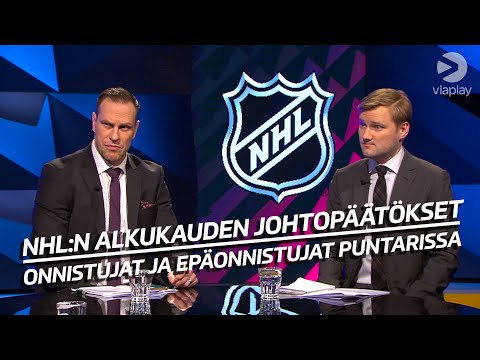 NHL:n alkukauden johtopäätökset | Onnistujat ja epäonnistujat puntarissa