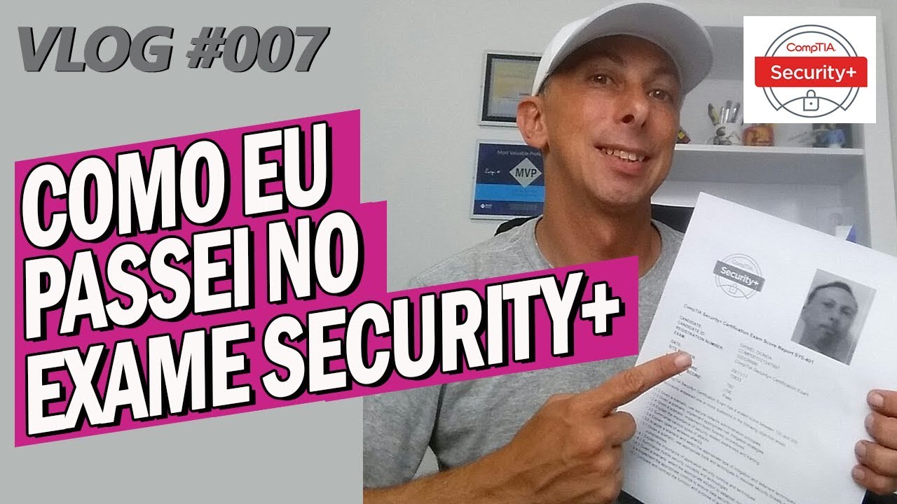 Como eu me preparei para passar no exame Security Plus Comptia