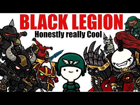 BLACK LEGION: The BIGGEST Threat to the Imperium | Warhammer 40k Lore