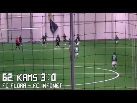 EJL HALLITURNIIR 2015: FC Flora - FC Infonet 3:0 (2:0)