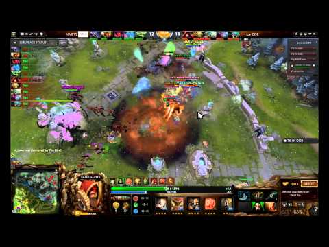 Dota 2 TI5 Qualifier coL vs NAR V2.  AMAZING TEAM FIGHT