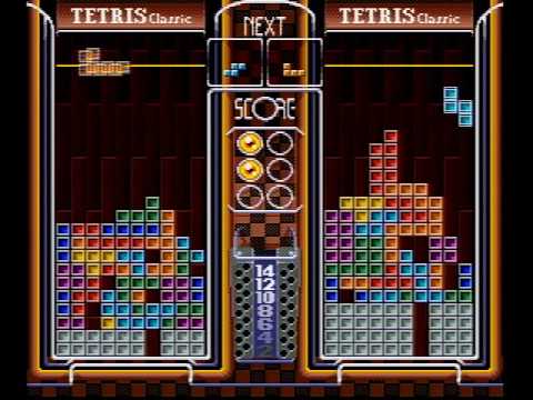 Super Tetris 3 gameplay 2-player, SFC Japan