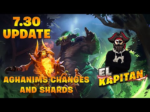7.30 NEW Aghanims and Shards — DOTA UPDATE
