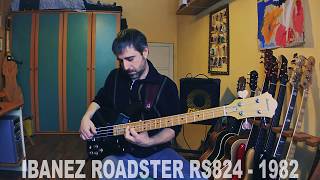Video thumbnail for #bassmorning Ibanez Roadster RS824, 1982 by Alessandro Scanzo