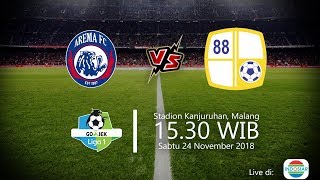 Live Streaming Indosiar, Arema FC vs Barito Putera di Liga 1 2018, Sabtu Pukul 15.30 WIB