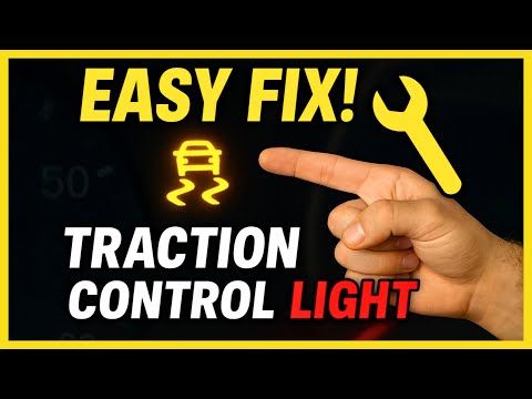 Traction Control Light ON? Easy DIY Fixes You Can Do!