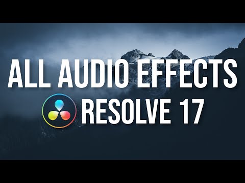 Guide to EVERY Audio Effect in DaVinci Resolve 17 Fairlight