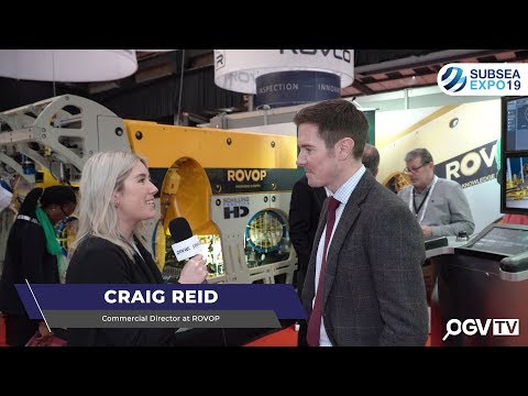 SUBSEA EXPO 2019 - OGV interview Craig Reid from ROVOP