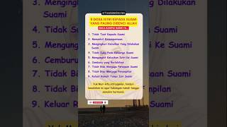 Download lagu 9 Dosa Istri Ke Suami yang Paling Dibenci Allah #dakwah #shorts #suamiistri mp3