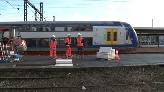 preview picture of video 'LA MODERNISATION DES ACCÈS EN GARE DE DOUAI. 23/01/2014'