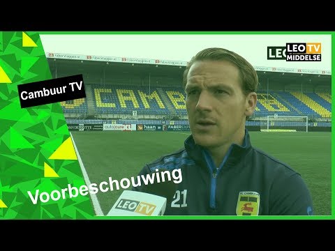 Voorbeschouwing SC Cambuur - Jong AZ: Robbert Schilder