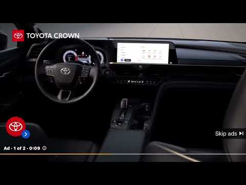 Thumbnail for Toyota Crown March 2023 YouTube Ad by Toyota, Toyota Crown (RS), Toyota Crown