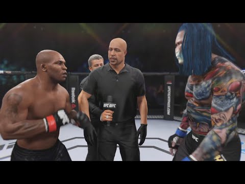 Mike Tyson vs. Space Humanoid - EA Sports UFC 2 - Boxing Club 🥊