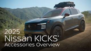  All-New 2025 Nissan Kicks® SUV | Accessories Overview