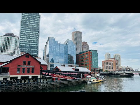 4K Walking Tour of Downtown Boston 🇺🇸