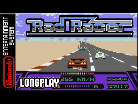 Rad Racer - Full Game 100% Walkthrough | Longplay - NES