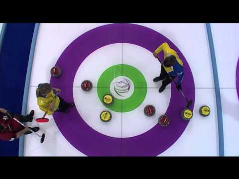 CURLING: CAN-SWE World Mixed Doubles Chp 2014 - HIGHLIGHTS