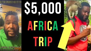 Umar Johnson Africa Trip Will Cost You $5,000 and You Get To Share  a Room