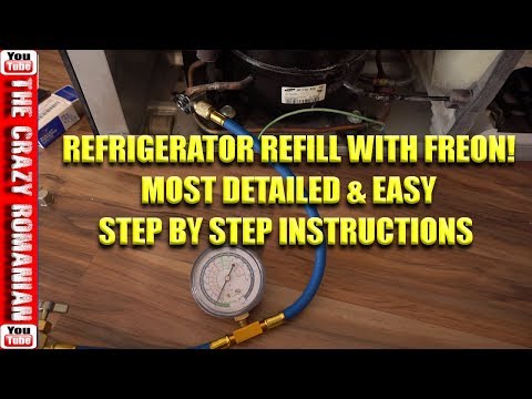 How to Add Freon To Your Refrigerator 134a