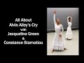 All About Alvin Ailey's 'Cry'