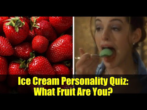 Ice Cream Personality Quiz: What Fruit Are You?