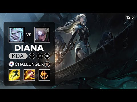 Diana Jungle vs Viego - KR Challenger - Season 12 Patch 12.5
