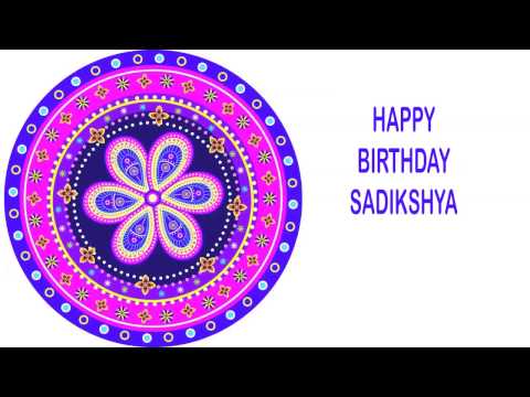 Sadikshya   Indian Designs - Happy Birthday