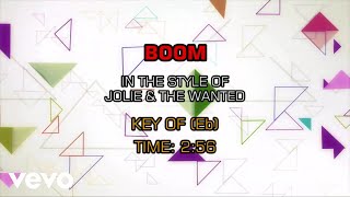 Jolie &amp; The Wanted - Boom (Karaoke)