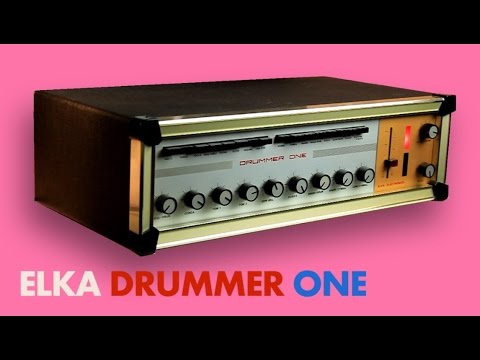 ULTRA RARE ELKA DRUMMER ONE DRUM MACHINE / BEATBOX 1969 - KRAFTWERK / CLUSTER / KRAUT ROCK image 26