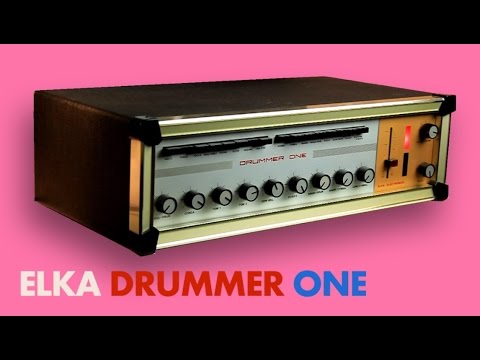 ULTRA RARE ELKA DRUMMER ONE DRUM MACHINE / BEATBOX 1969 - KRAFTWERK / CLUSTER / KRAUT ROCK image 26