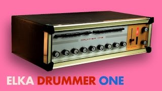 Video thumbnail for ELKA DRUMMER ONE Analog Rhythm Box 1969 | HD DEMO | SAMPLE PACK by AnalogAudio1