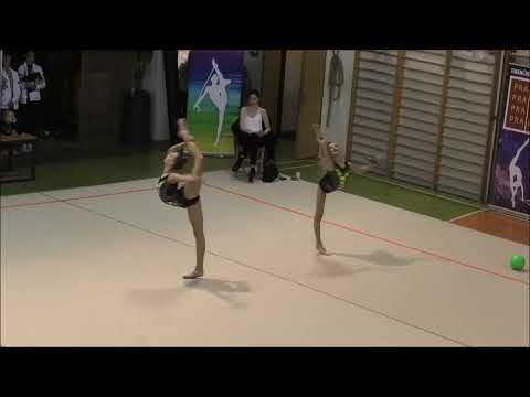 Přebor Prahy ve společných skladbách 2022 - dvojice a trojice juniorek