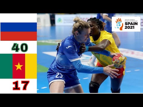 RHF (Russia) Vs Cameroon Handball Women's World Championship Spain 2021