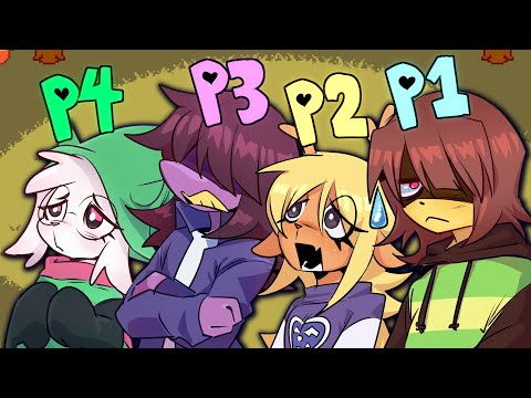 We beat DELTRAUNE Chapter 3 and 4 in Multiplayer