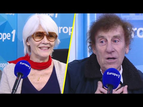 Françoise Hardy sur Europe 1 : Alain Souchon s'invite dans le studio pendant l'interview !