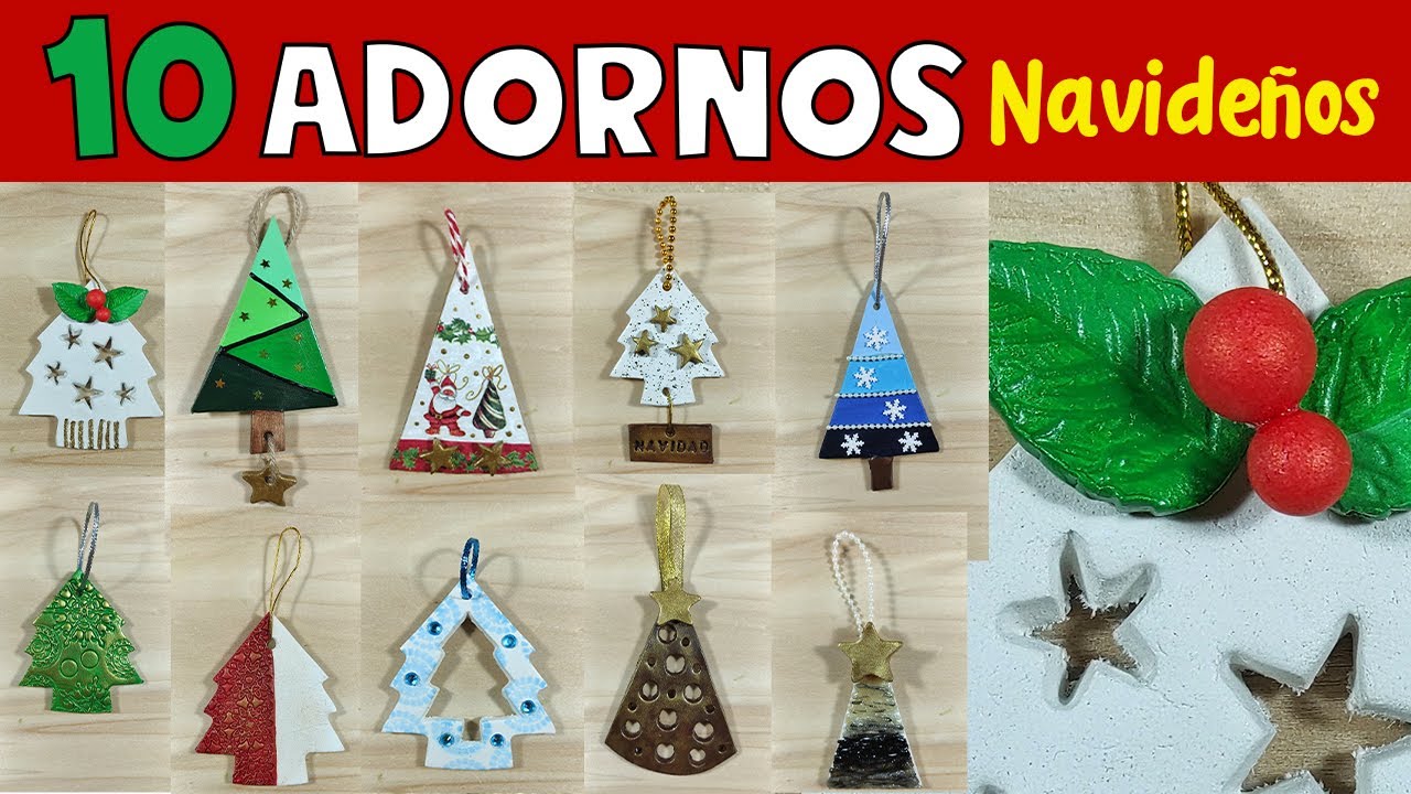 10 adornos navideños DIY para tu casa | Manualidades